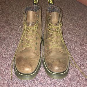 Brown 7-eye Dr. Marten Boots